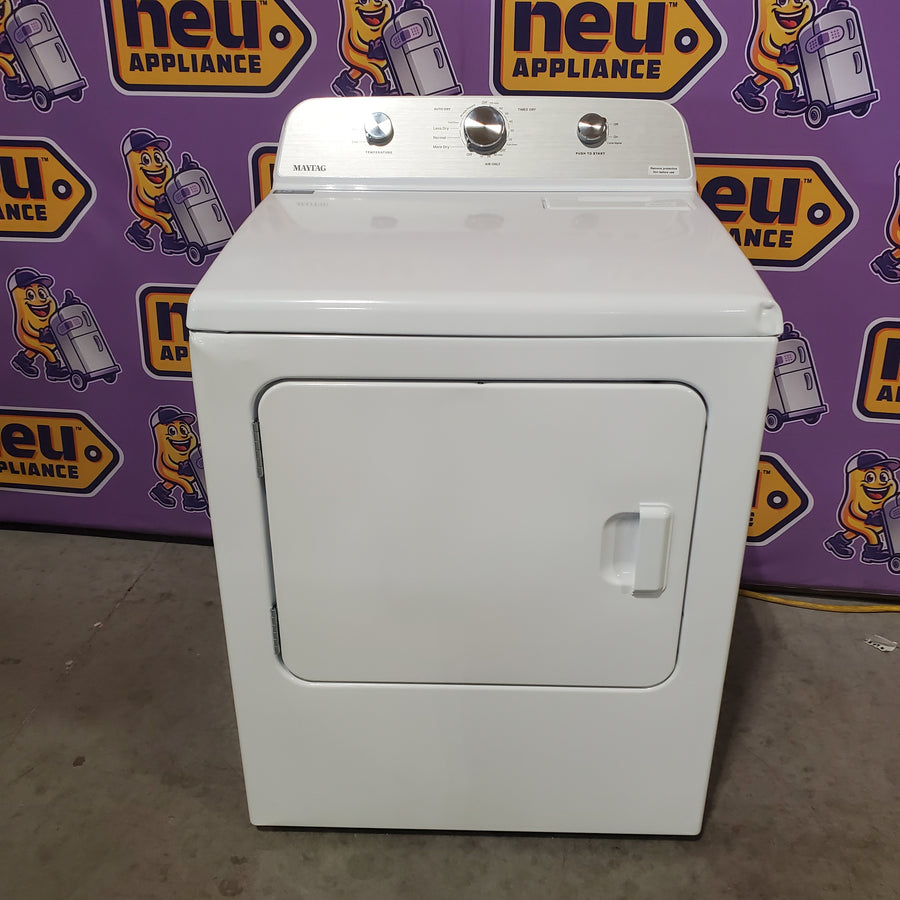 Maytag 4.5 cu. ft. Capacity Top Load Washer with Power™ Agitator and Deep Fill MVW4505MW - Scratch & Dent (Minor) and Maytag 7.0 cu. ft. Capacity Top Load Electric Wrinkle Prevent Dryer MED4500MW - Scratch & Dent (Moderate)