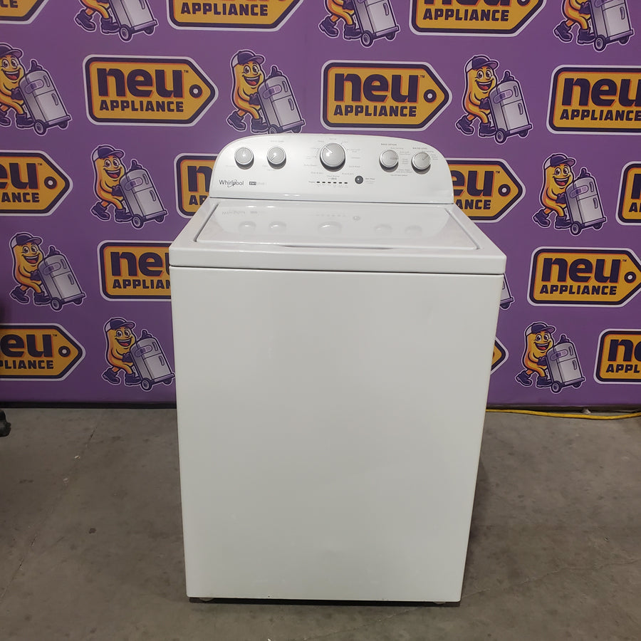 Whirlpool Top Load 3.8 Cu. Ft. Washer with Removable Agitator in White WTW4957PW - Certified Refurbished