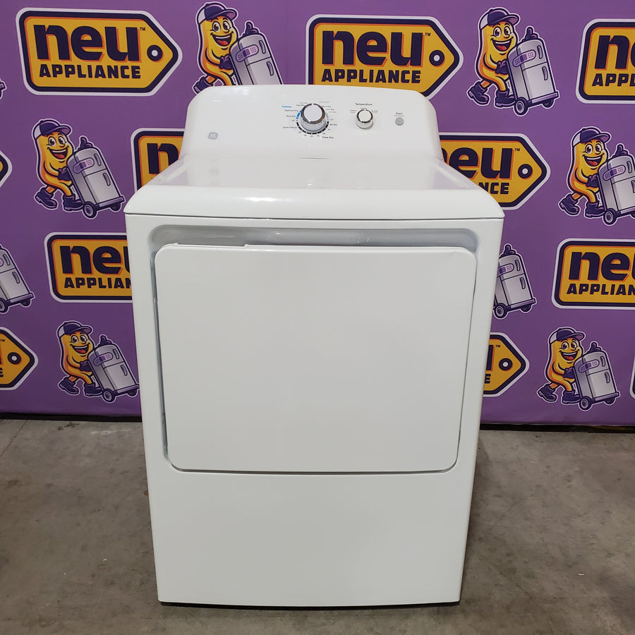 GE® 7.2 cu. ft. Capacity Aluminized Alloy Drum Electric Dryer GTD33EASKWW - Certified Refurbished