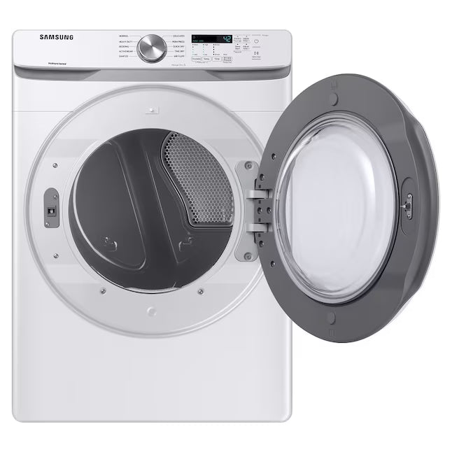 Samsung 7.5 cu. ft. Front Load Gas with Sensor Dry and Interior Drum Light 31131SD47 - DVG45T6000W - Scratch & Dent (Moderate)