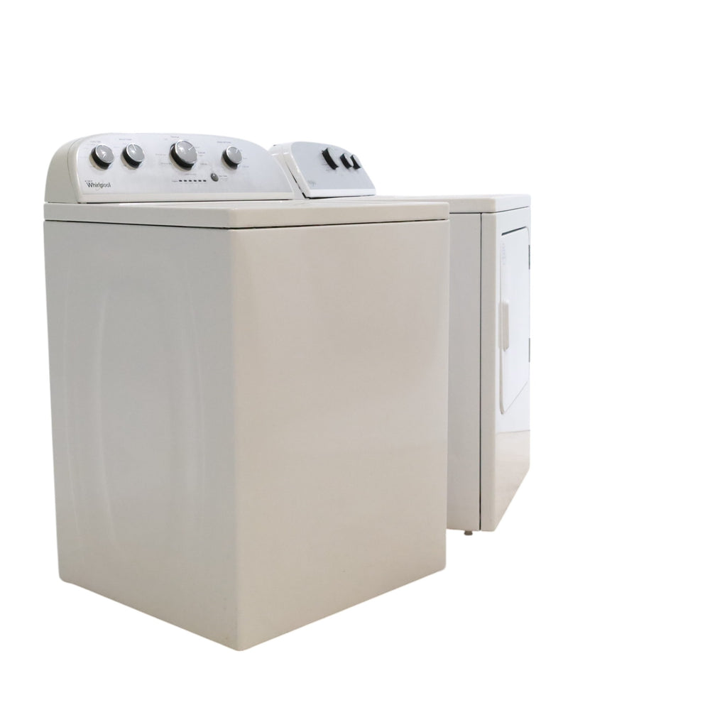 Pictures of Neu Preferred Whirlpool Agitator Washer & Electric Dryer Set: 3.5 cu. ft. Agitator Washer With Extra Water Cycle / Option & 7.0 cu. ft. Electric 220v Dryer With Auto Sensor Dry - Certified Refurbished - Neu Appliance Outlet - Discount Appliance Outlet in Austin, Tx