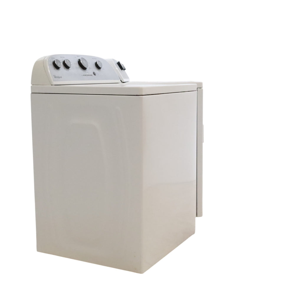 Pictures of Neu Preferred Whirlpool Agitator Washer & Electric Dryer Set: 3.5 cu. ft. Agitator Washer With Extra Water Cycle / Option & 7.0 cu. ft. Electric 220v Dryer With Auto Sensor Dry - Certified Refurbished - Neu Appliance Outlet - Discount Appliance Outlet in Austin, Tx