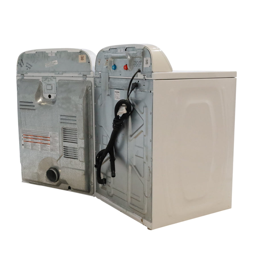 Neu Preferred Whirlpool Agitator Washer & Electric Dryer Set: 3.5 cu. ft. Agitator Washer With Extra Water Cycle / Option & 7.0 cu. ft. Electric 220v Dryer With Auto Sensor Dry - Certified Refurbished