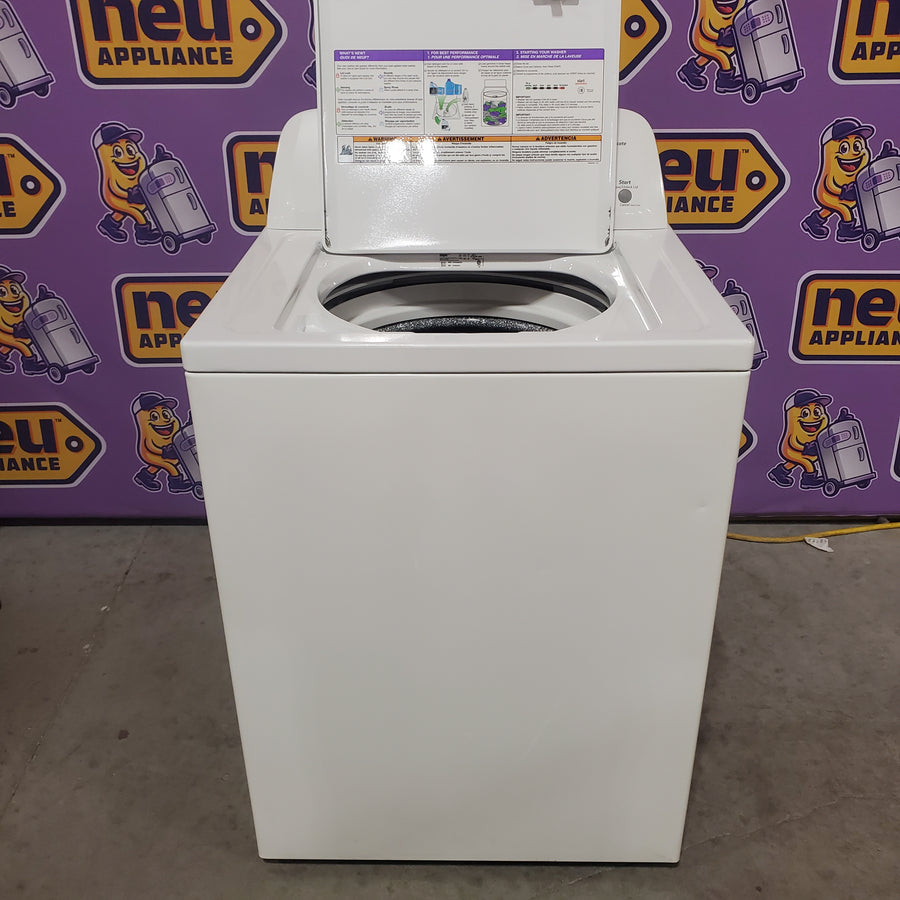 Roper 3-cu ft Agitator Top-Load Washer in White RTW4640YQ - Certified Refurbished