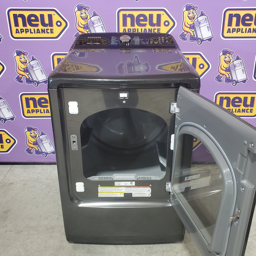 Samsung 7.4 cu ft Gas Dryer with Steam Sanitize Option DVG50R5400V - Certified Refurbished