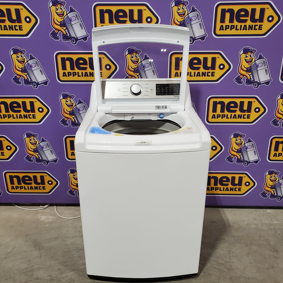 LG 5.5 cu. ft. Mega Capacity Smart Wi-Fi Enabled Top Load Washer with Impeller & TurboWash3D™ Technology WT7400CW - Certified Refurbished