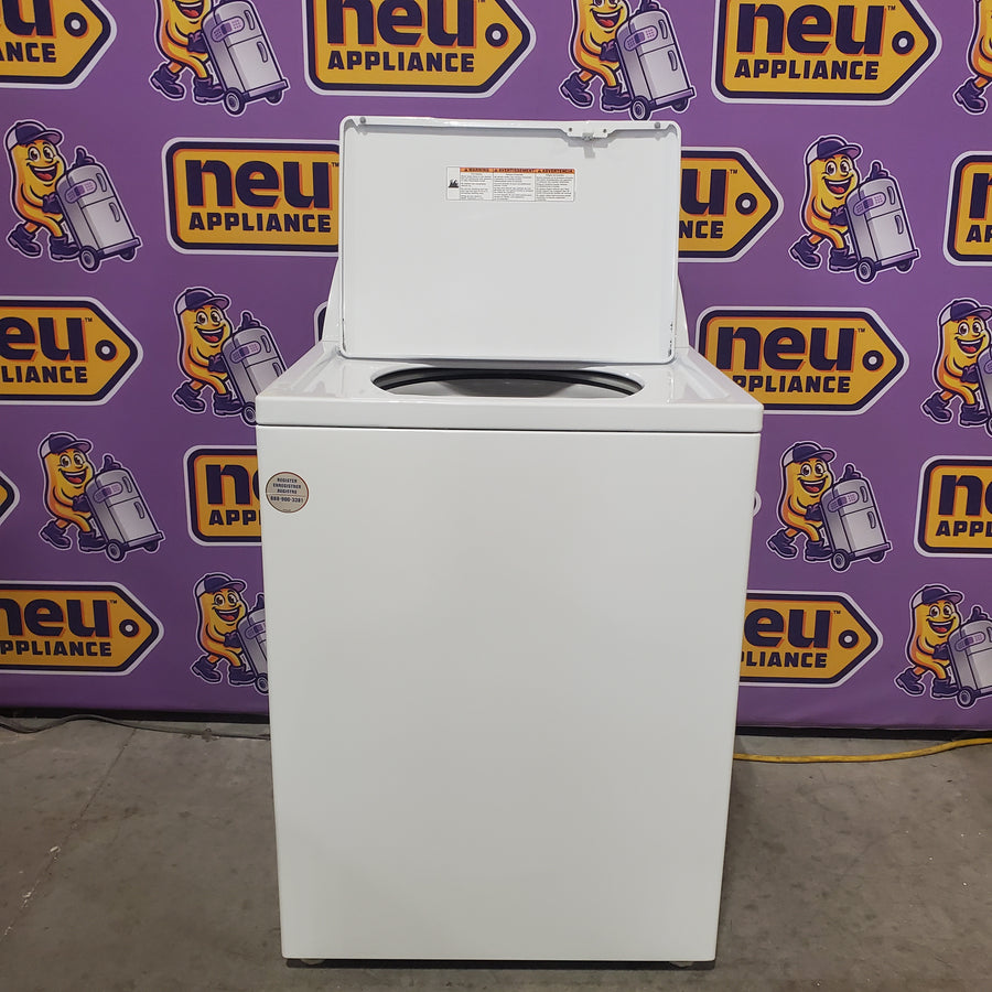 Whirlpool White Top Load 3.8 Cu. Ft. Washer with Late Lid Lock WTW4655JW2 - Certified Refurbished