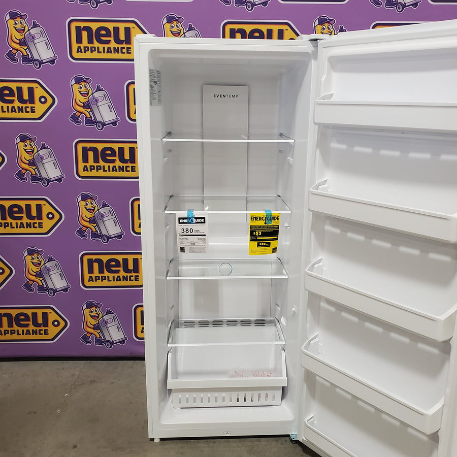 Frigidaire 13 cu. ft. Garage Ready Convertible Frost Free Upright Freezer in White FFUE1326AW - Scratch & Dent (Moderate)