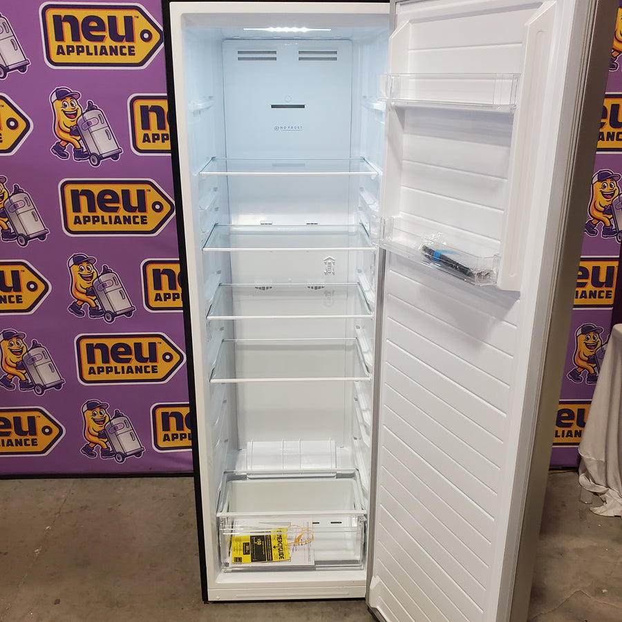 Vissani 11 cu. ft. Convertible Upright Freezer in Stainless Look with Adjustable Shelving, Garage Ready MDUF11SS5 - Scratch & Dent (Minor)