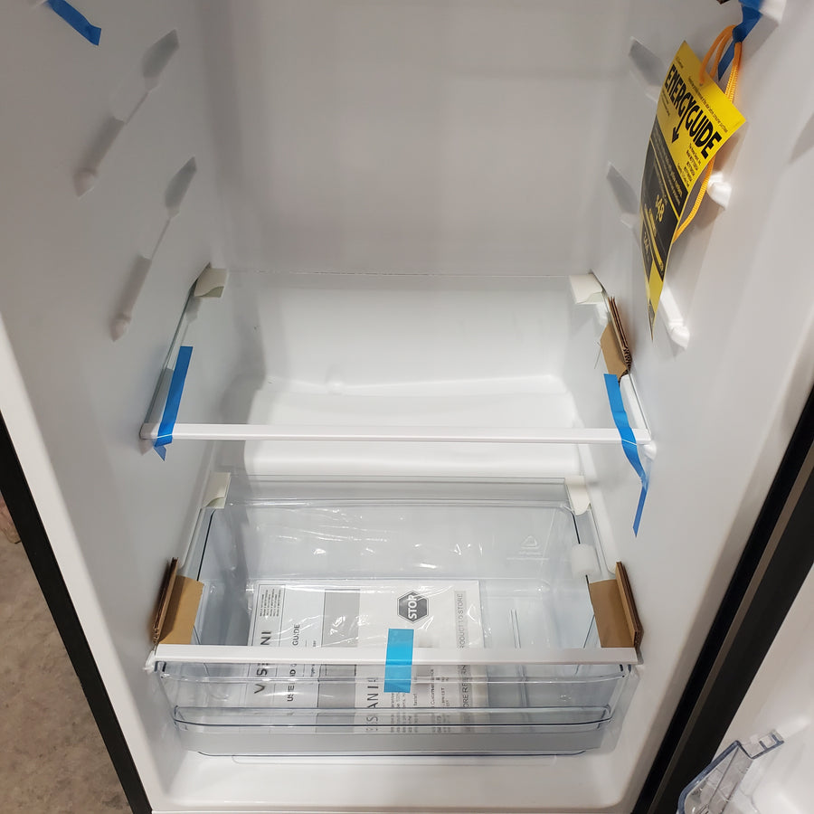 Vissani 7.2 cu. ft. Top Freezer Refrigerator in Fingerprint Resistant Stainless Steel Look MDTF7SSES4 - Scratch & Dent (Minor)