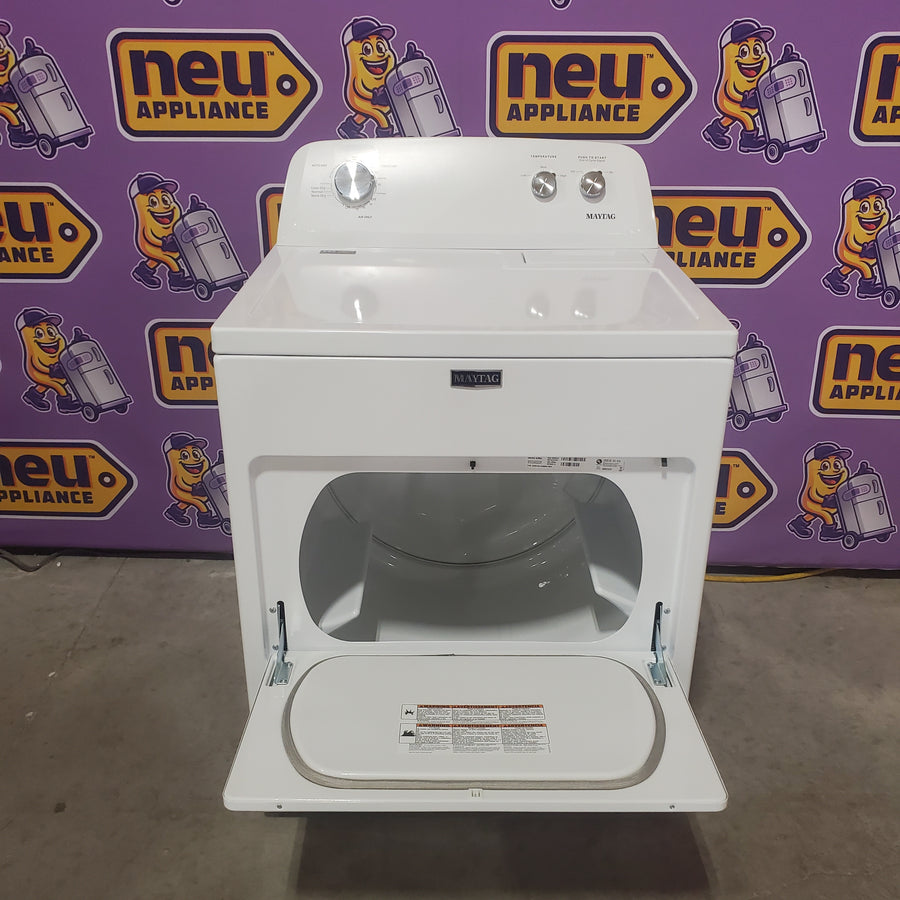 Maytag Top Load 3.8 cu. ft. Washer with Deep Fill and Quick Wash Cycle MVW4005SW - Scratch & Dent (Minor) and Maytag Top Load Electric Wrinkle Prevent 7.0 cu. ft. Dryer with Auto Dry MED4005SW - Scratch & Dent (Minor)