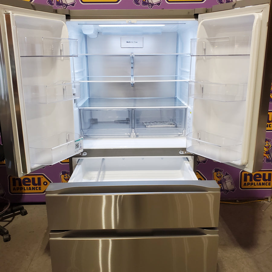 LG 30 cu. ft. Smart Standard-Depth MAX™ 4-Door French Door Refrigerator with Full-Convert Drawer™ LF30S8210S - Scratch & Dent (Minor)