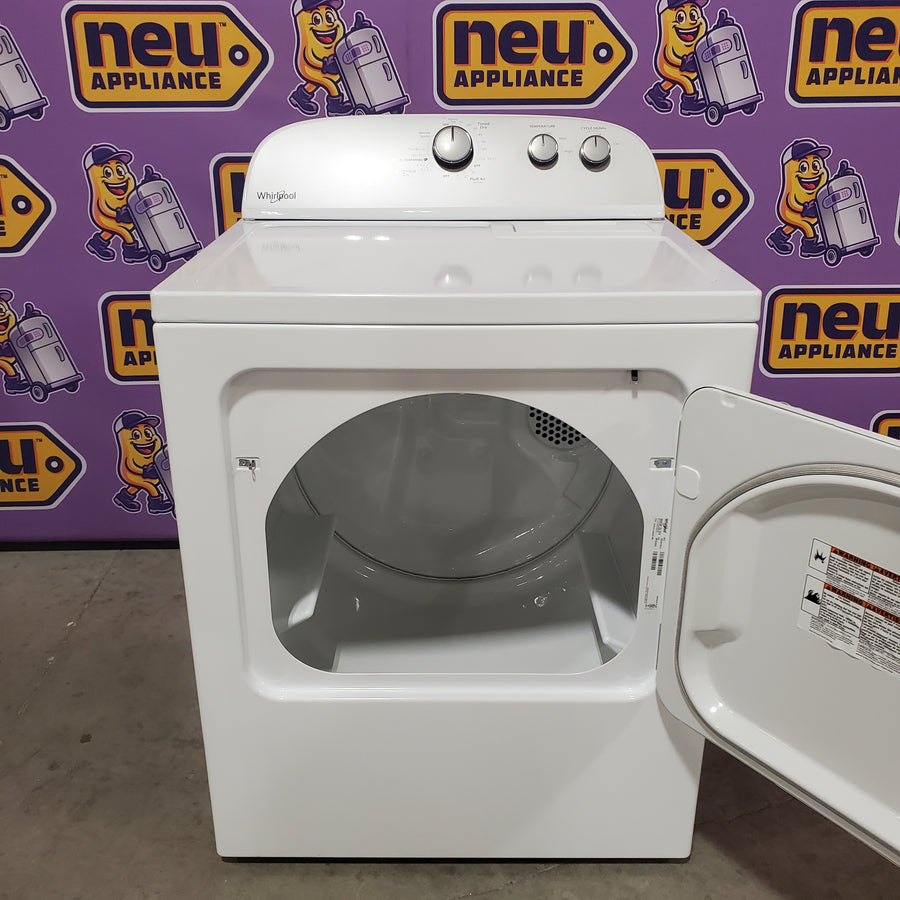 Whirlpool Top Load 3.5 Cu. Ft. Washer with Deep Water Wash Option WTW4816FW - Scratch & Dent (Minor) and Whirlpool Vented 7.0 Cu. Ft. Electric Dryer WED4815EW - Open Box
