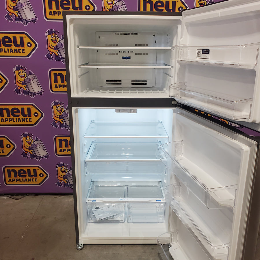 Frigidaire 30" Wide 20.0 Cu. Ft. Top Freezer Refrigerator in Stainless Steel LFTR2045VF - Scratch & Dent (Minor)