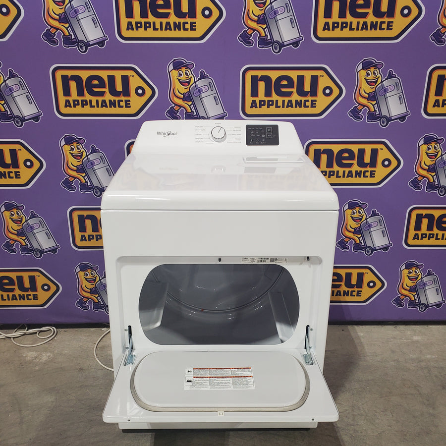 Whirlpool 7.0 cu. ft. Electric Dryer with Adaptive Dry and Wrinkle Shield™ Option WED4307SW - Scratch & Dent (Minor)