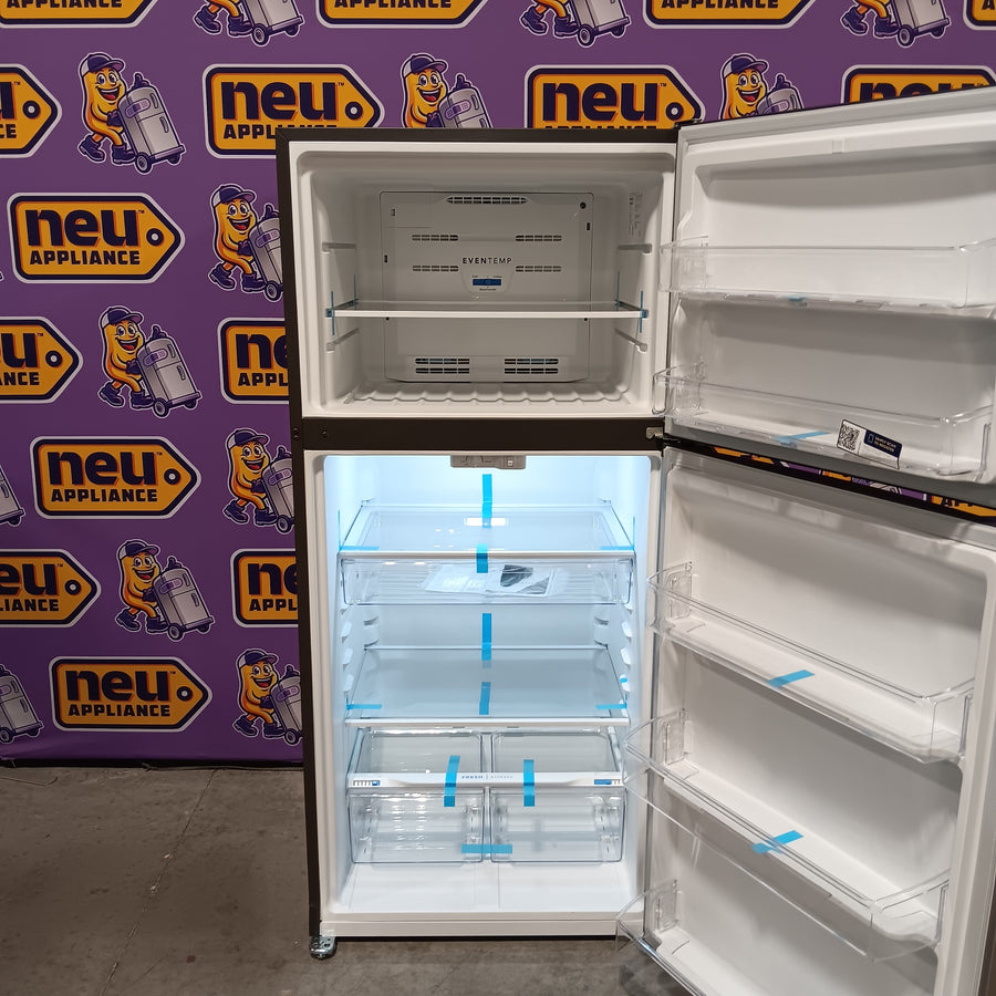 Frigidaire 30" Wide 20.0 Cu. Ft. Top Freezer Refrigerator in Stainless Steel 22521658 - LFTR2045VF - Scratch & Dent (Major)