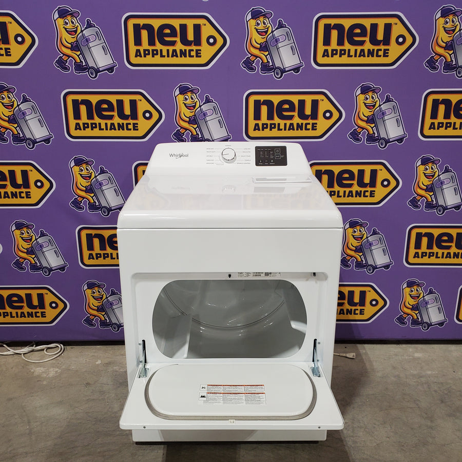 Whirlpool 7.0 cu. ft. Electric Dryer with Adaptive Dry and Wrinkle Shield™ Option WED4307SW - Scratch & Dent (Minor)