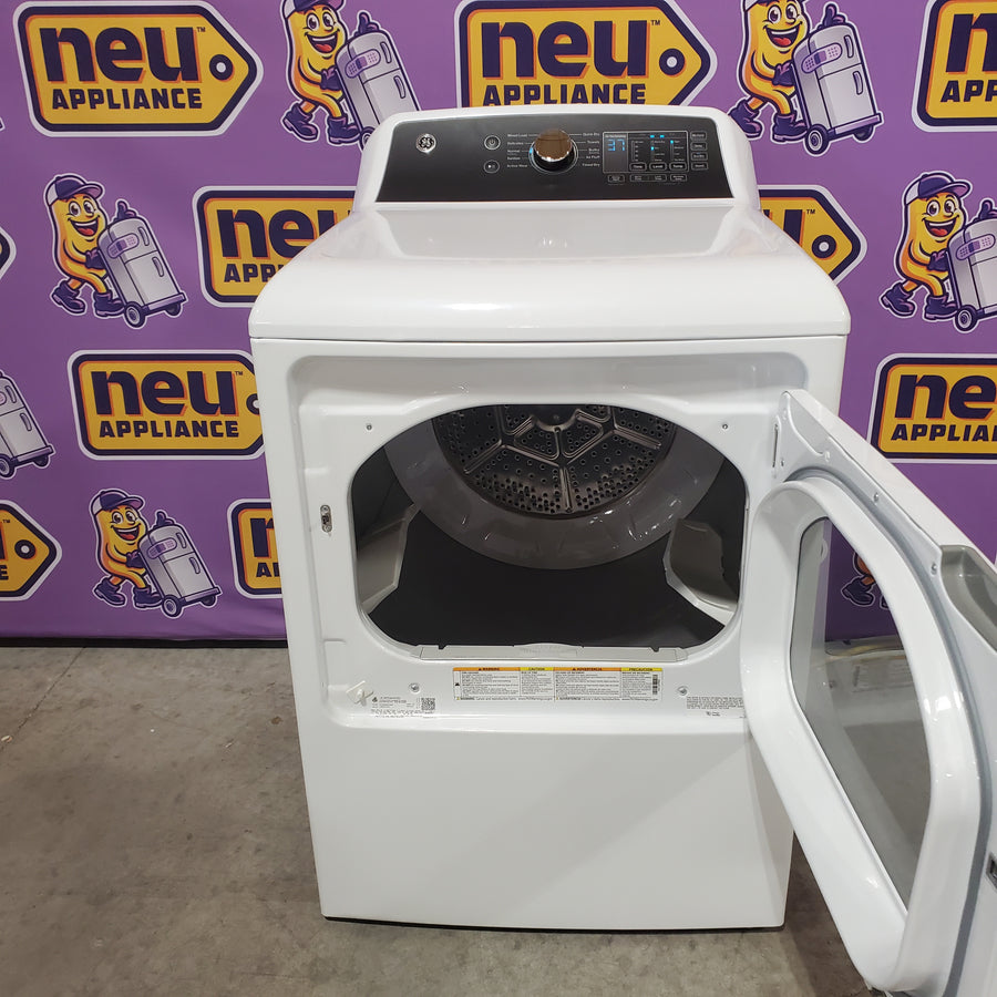 GE® 7.4 cu. ft. Capacity Gas Dryer with Up To 120 ft. Venting and Sensor Dry 0512196 - GTD58GBSVWS - Certified Refurbished