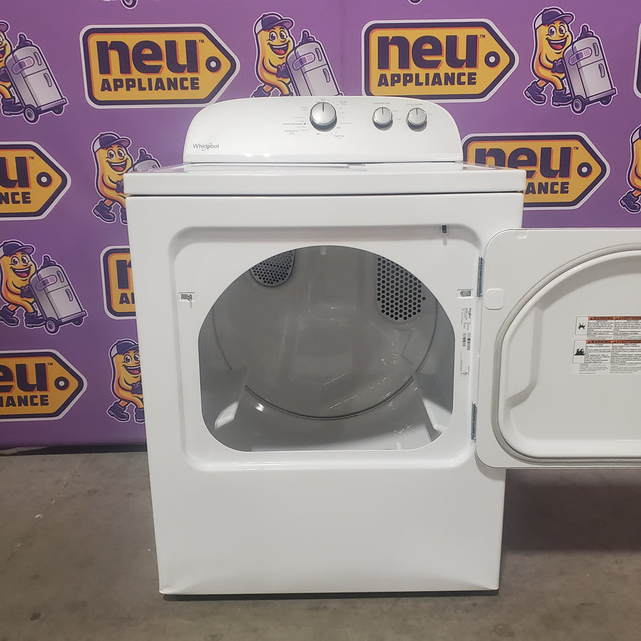 Whirlpool Top Load 3.5 Cu. Ft. Washer with Deep Water Wash Option WTW4816FW - Certified Refurbished and Whirlpool Vented 7.0 Cu. Ft. Electric Dryer WED4815EW - Scratch & Dent (Moderate)