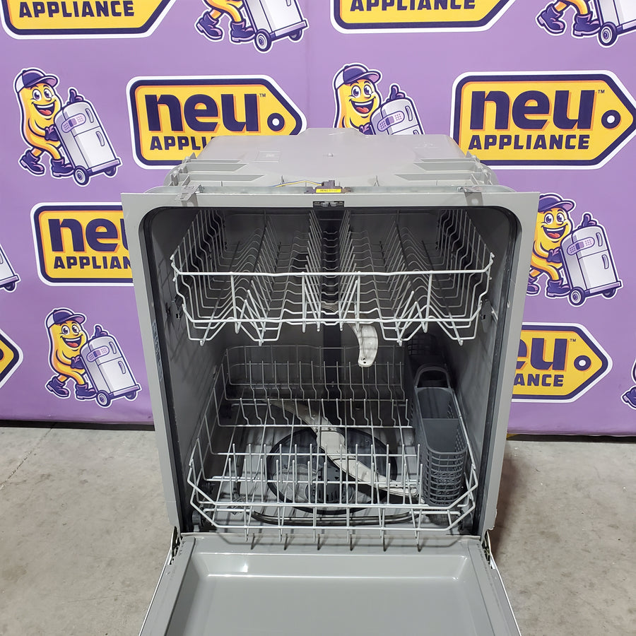 GE® ENERGY STAR® Dishwasher with Front Controls in White GDF460PGTWW - Scratch & Dent (Minor)