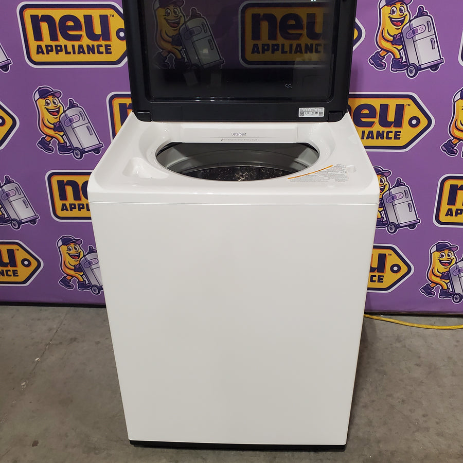 LG 5.5 cu. ft. Mega Capacity Top Load Washer with Impeller in Alpine White WT8400CW - Scratch & Dent (Minor)