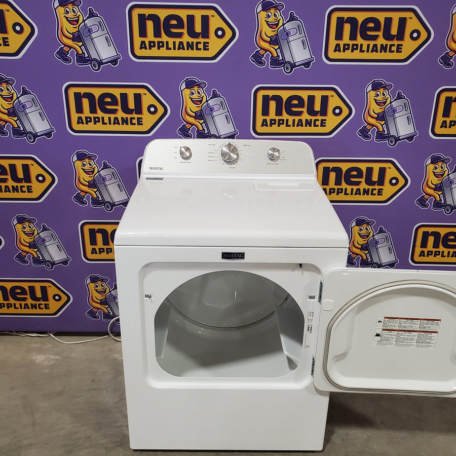 MayTag 7.0 cu. ft. Top Load Electric Wrinkle Prevent Dryer MED4500MW - Scratch & Dent (Minor)
