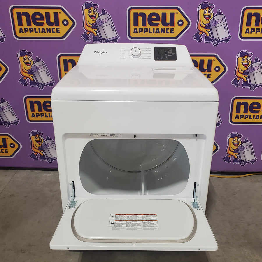 Whirlpool 7.0 cu. ft. Electric Dryer with Adaptive Dry and Wrinkle Shield™ Option WED4307SW - Open Box