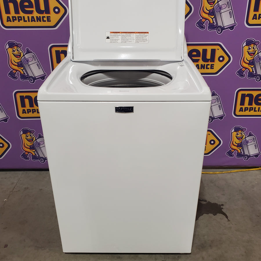 Maytag 4.2 Cu. Ft. Capacity Top Load Washer in White MTW4205SW - Scratch & Dent (Minor)