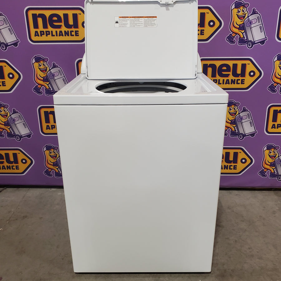 Whirlpool Top Load 3.5 Cu. Ft. Washer with Deep Water Wash Option WTW4816FW - Open Box and Whirlpool Vented 7.0 Cu. Ft. Electric Dryer WED4815EW - Scratch & Dent (Minor)