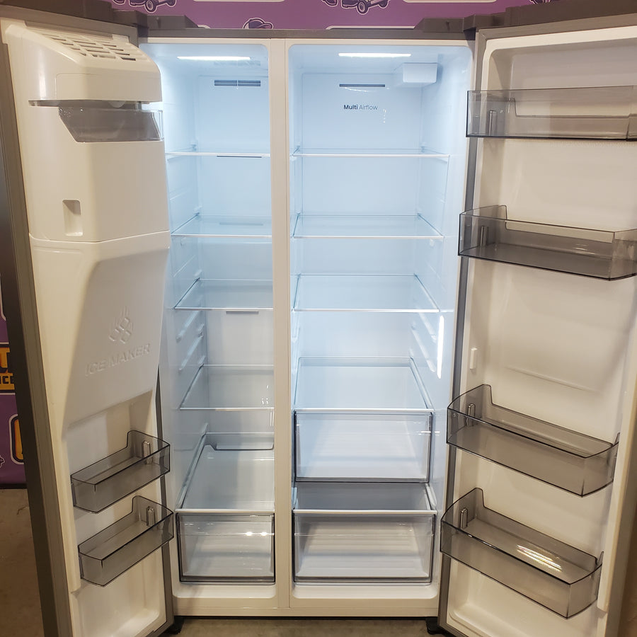 Hisense 29.1 cu. ft. Standard Depth Side by Side Refrigerator Stainless Steel HRS290P5FSE - Scratch & Dent (Minor)