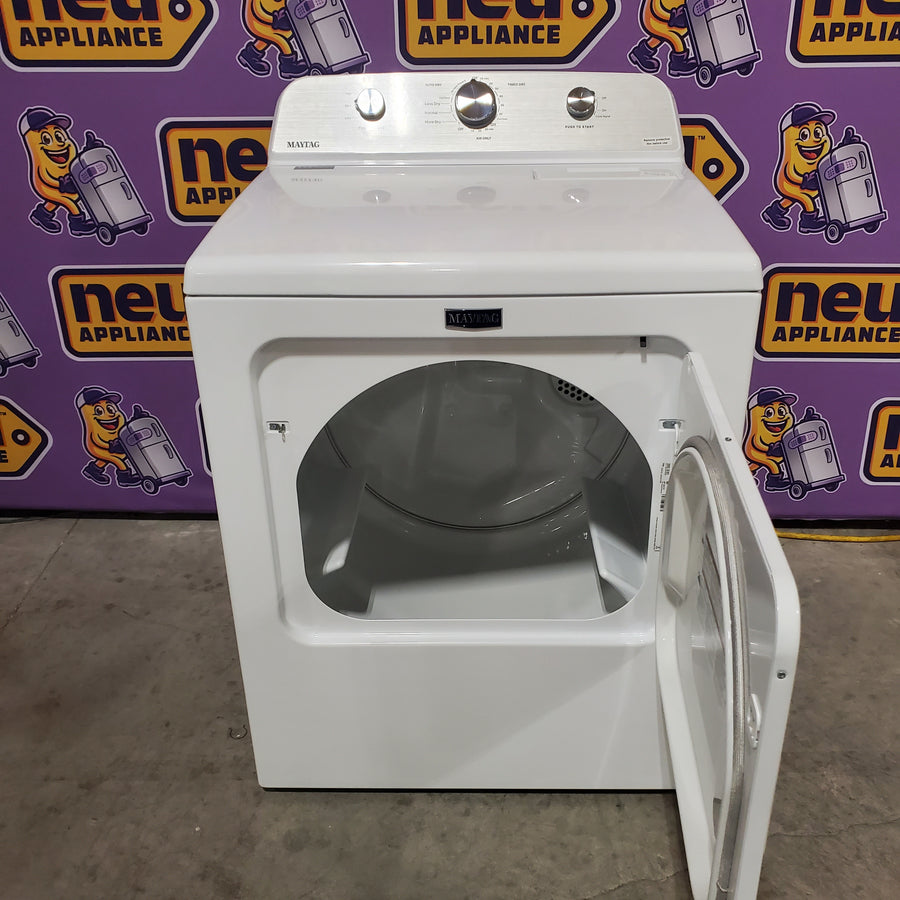 Maytag 4.5 cu. ft. Capacity Top Load Washer with Power™ Agitator and Deep Fill MVW4505MW - Open Box and Maytag 7.0 cu. ft. Capacity Top Load Electric Wrinkle Prevent Dryer 16288 - MED4500MW - Open Box