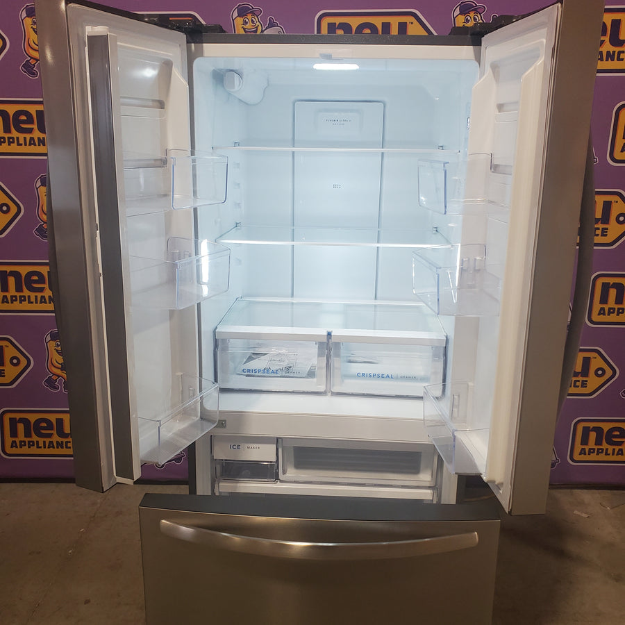 Frigidaire 31" Wide 18 Cu. Ft. Counter-Depth French Door Refrigerator 22142803 - FRFG1723AV - Scratch & Dent (Major)