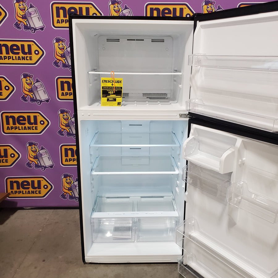 Vissani 18.1 cu. ft. Top Freezer Refrigerator in Fingerprint Resistant Stainless Steel Look, Garage Ready MDTF18SSR5 - Scratch & Dent (Major)