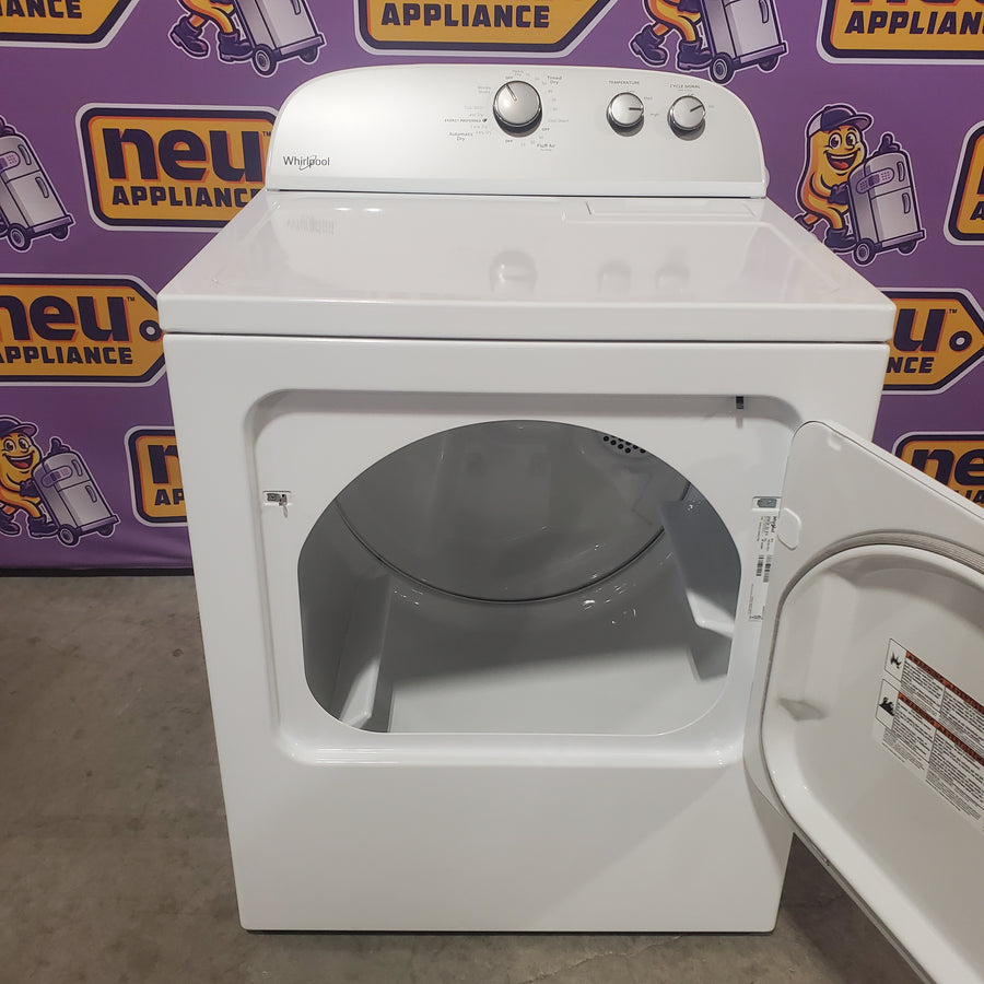 Whirlpool White Electric Extra Large 7.0 Cu. Ft. Dryer with Wrinkle Shield 22142789 - WED4815EW - Open Box