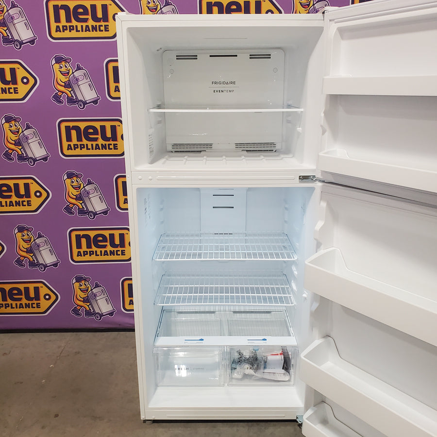 Frigidaire 19 Cu. Ft. Garage Ready Top Freezer Refrigerator FRTE1814AW - Scratch & Dent (Minor)