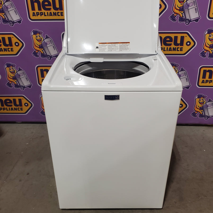 Maytag Top Load 4.5 Cu. Ft. Washer with Deep Fill in White MVW4505MW - Open Box