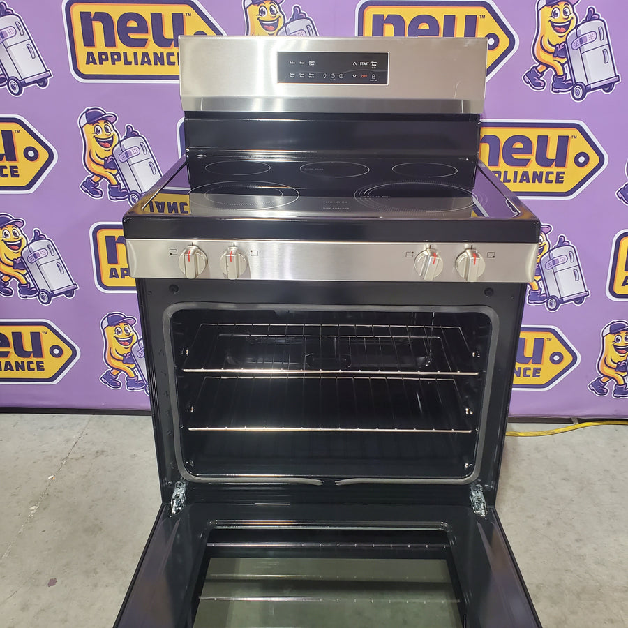 Frigidaire Electric Range with EvenTemp and Steam Clean in Stainless Steel FCRE3062AS - Scratch & Dent (Minor)