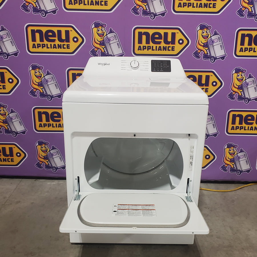 Whirlpool 7.0 cu. ft. Electric Dryer with Adaptive Dry and Wrinkle Shield™ Option WED4307SW - Open Box