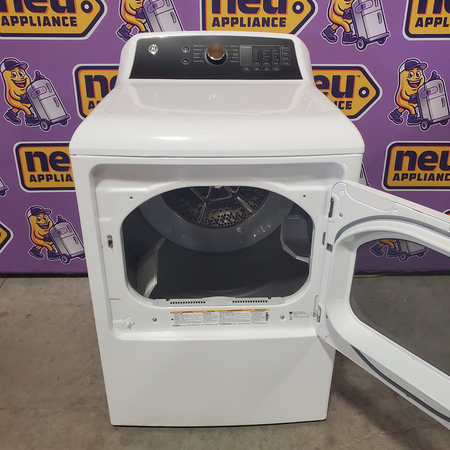 GE Electric 7.4 Cu. Ft. Front Load Dryer with Sensor Dry in White GTD58EBSVWS - Certified Refurbished