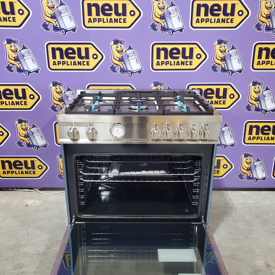 Bertazzoni Master Series 36 inch All Gas Range, 5 Burners MAS365GASXV - Scratch & Dent (Minor)