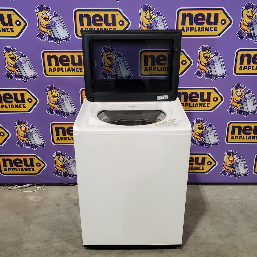 LG 5.5 cu. ft. Mega Capacity Top Load Washer with Impeller in Alpine White WT8400CW - Scratch & Dent (Minor)