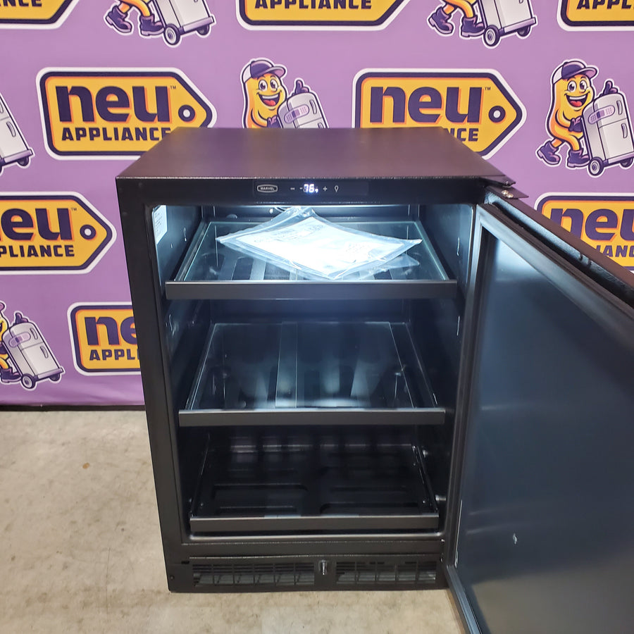 Marvel 24 Inch Built-In Beverage Center with 162 Can and 18 Wine Bottle Capacity, Dynamic Cooling Technology, and Thermal-Efficient Cabinet MLBV224SG01A - Scratch & Dent (Minor)