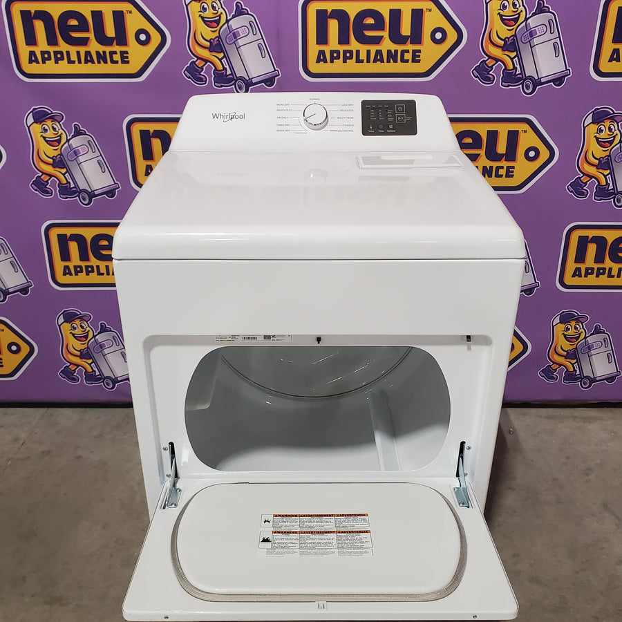 Whirlpool 7.0 cu. ft. Electric Dryer with Adaptive Dry and Wrinkle Shield™ Option WED4307SW - Scratch & Dent (Minor)