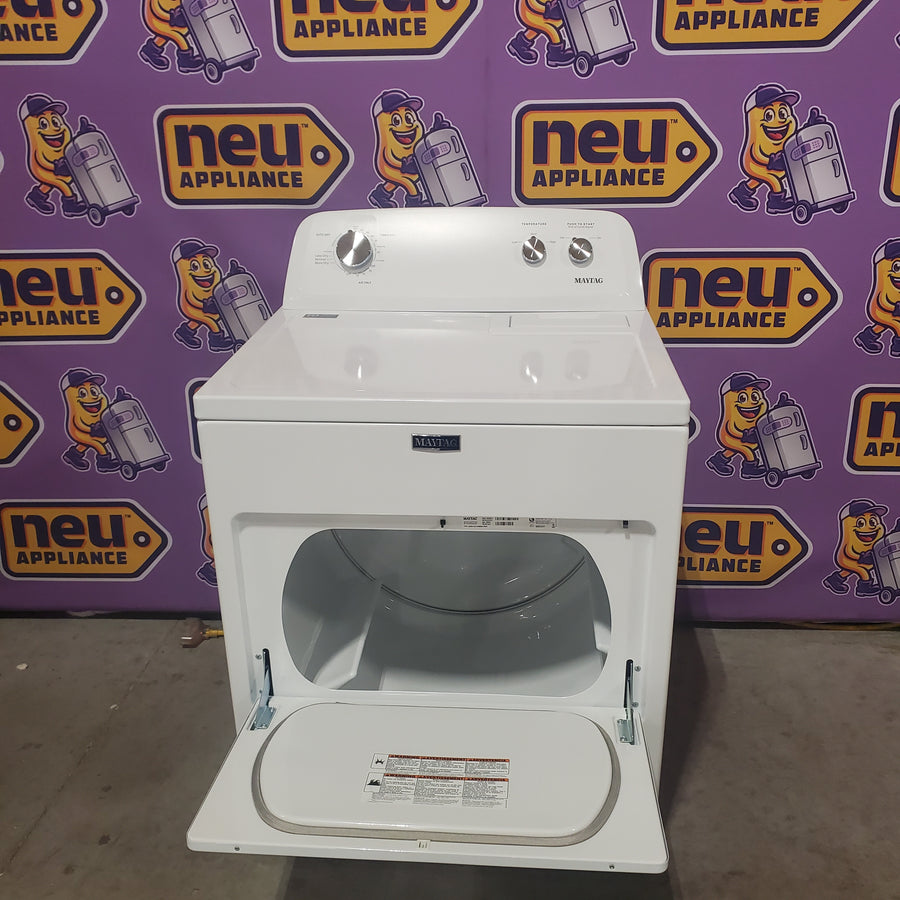 Maytag Top Load Style Electric Wrinkle Prevent 7.0 cu. ft. Dryer with Auto Dry MED4005SW - Open Box