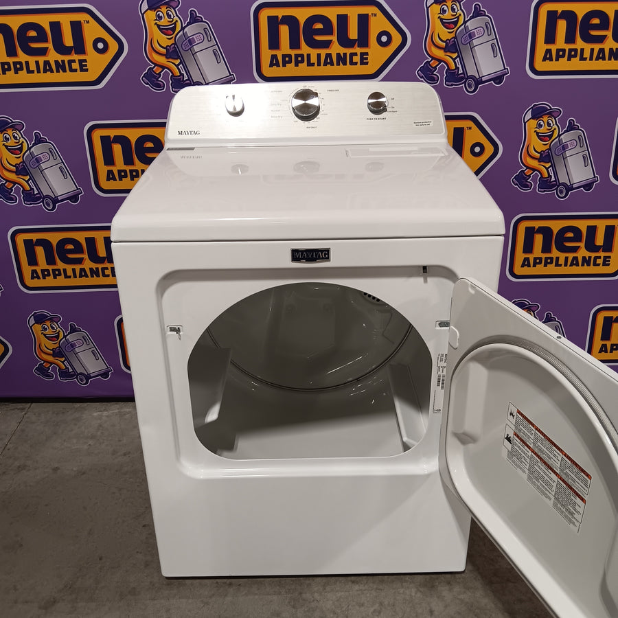 Maytag 4.5 cu. ft. Capacity Top Load Washer with Power™ Agitator and Deep Fill MVW4505MW - Scratch & Dent (Moderate) and Maytag 7.0 cu. ft. Capacity Top Load Electric Wrinkle Prevent Dryer 16286 - MED4500MW - Scratch & Dent (Minor)