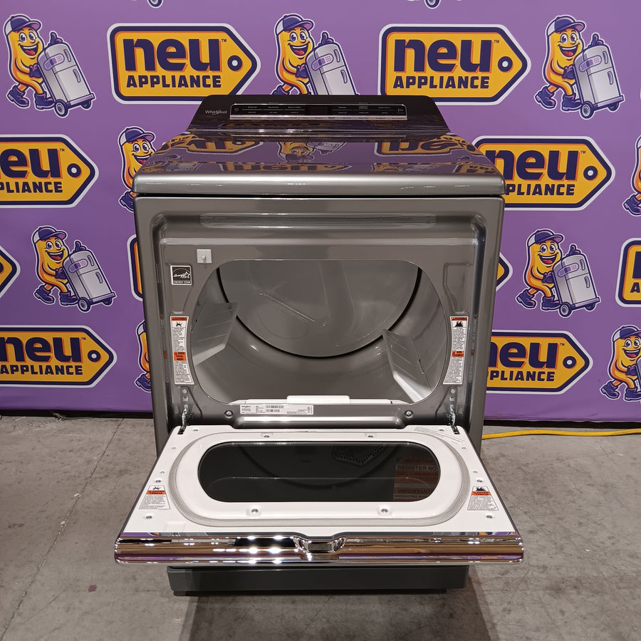 Whirlpool Top Load 5.2 Cu. Ft. Washer with Removable Agitator WTW8127LC - Open Box and Whirlpool Electric 7.4 Cu. Ft. Dryer with Moisture Sensor 16276 - WED8127LC - Open Box