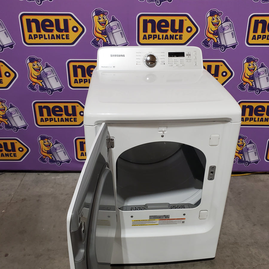 Samsung 7.2-cu ft Electric Dryer in White DV400EWHDWR - Certified Refurbished
