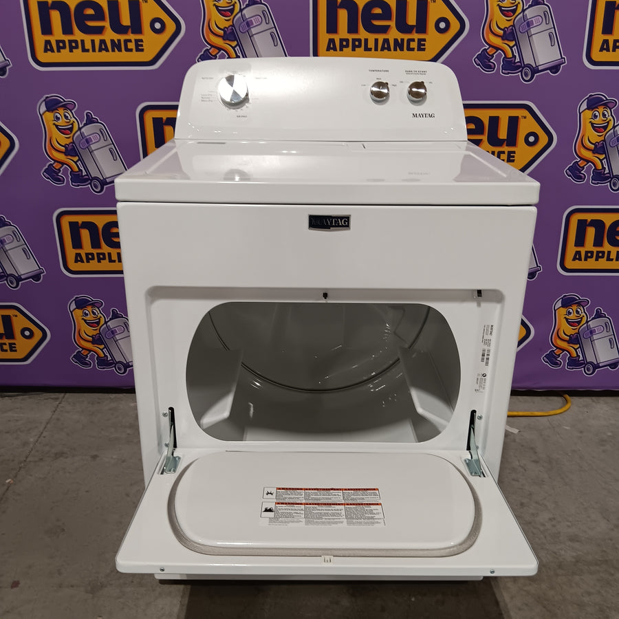 Maytag Top Load Style Electric Wrinkle Prevent 7.0 cu. ft. Dryer with Auto Dry 22421768 - MED4005SW - Open Box