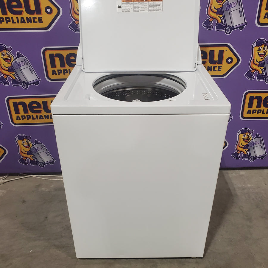 Whirlpool 3.8–3.9 Cu. Ft.  Top Load Washer with 2 in 1 Removable Agitator and Soil Level Selection WTW4957PW - Certified Refurbished and Whirlpool 7-cu ft Vented Electric Dryer WED4815EW - Certified Refurbished