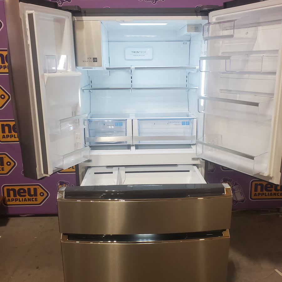 Frigidaire Gallery 22 Cu. Ft. 4-Door Counter-depth French Door Refrigerator with Ice Maker (Fingerprint Resistant Stainless Steel) ENERGY STAR GRMC2273CF - Open Box